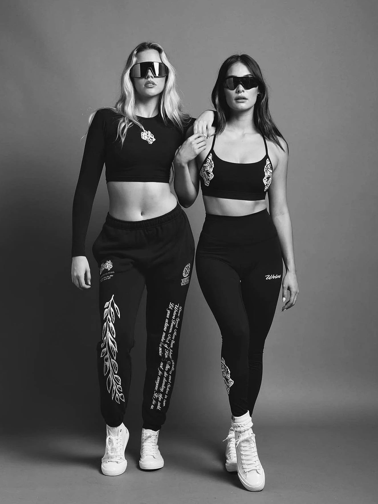 Darc Sport Wolves Gym Leggins Workout Sporty Designer Women Clothing Scrunch Tights Bottom Booty Lifting Darcsport Leggins