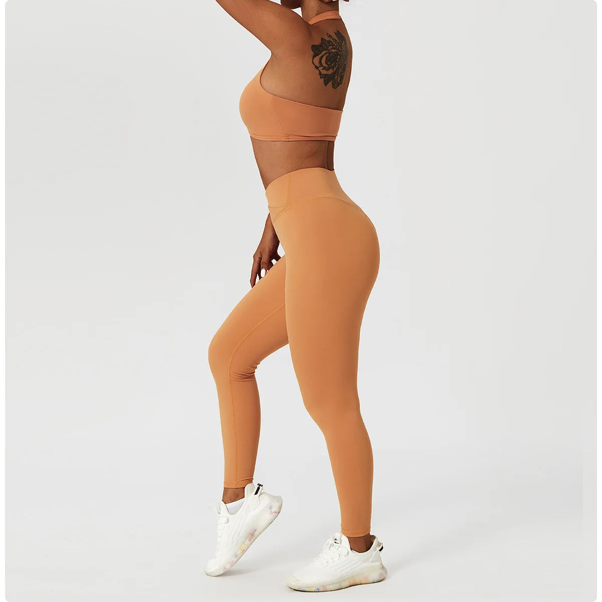 Seamless Yoga Set Workout Outfits Women Athletic Wear 2PCS Sport Bra High Waist Shorts Yoga Leggings Sets Fitness Gym Clothing
