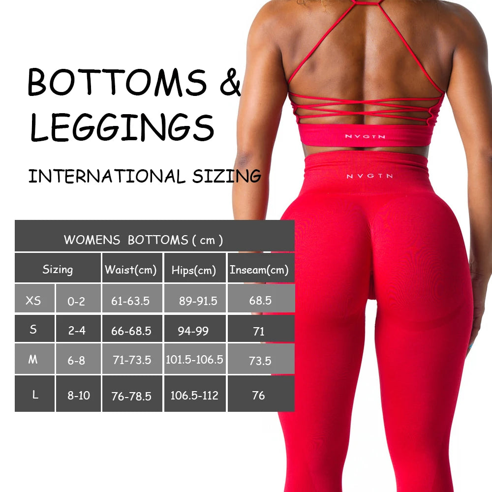 NVGTN Seamless Spandex Contour 2.0 Seamless Leggings for Running Yoga Workout Women High Waist Seamless Workout Leggings Yoga
