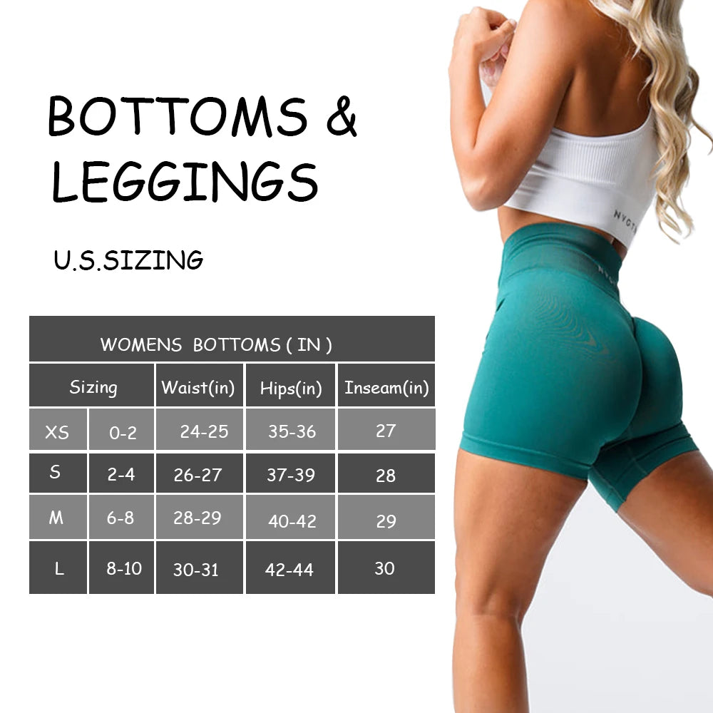 NVGTN Solid Seamless Shorts for Women Gym Seamless Butt Lifting High Waist Tummy Control Yoga Sport Biker Shorts