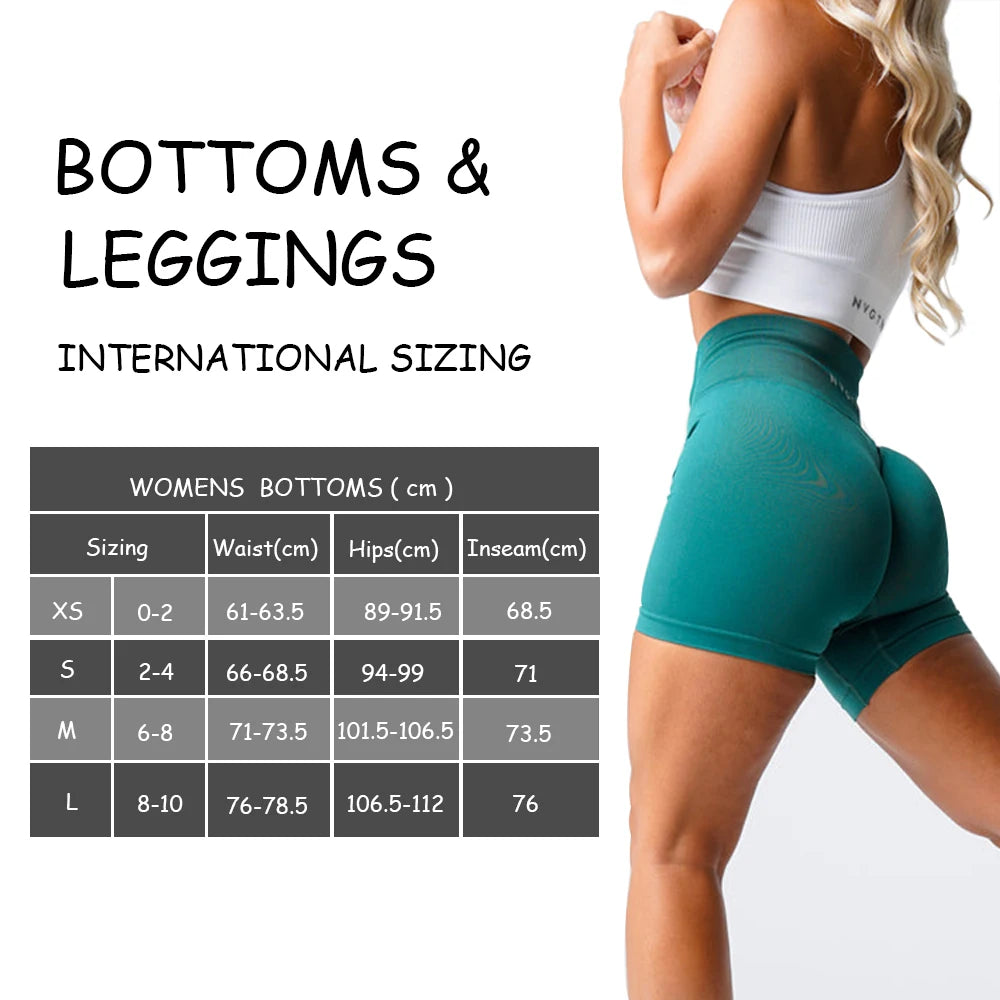 NVGTN Solid Seamless Shorts for Women Gym Seamless Butt Lifting High Waist Tummy Control Yoga Sport Biker Shorts