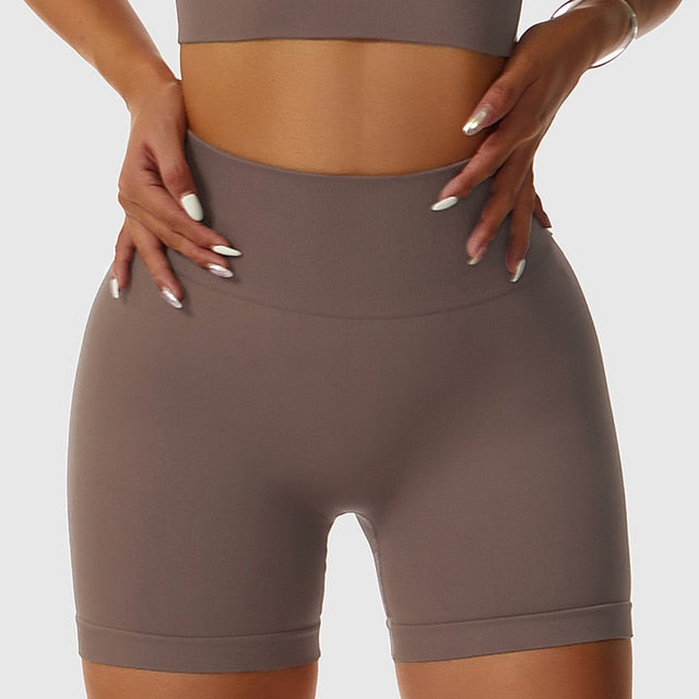 ASHEYWR New Seamless Sets Women Workout Shockproof Gather Undershirt Bra Two-Piece Set Slim Push Up Leggings Fitness Suit Female