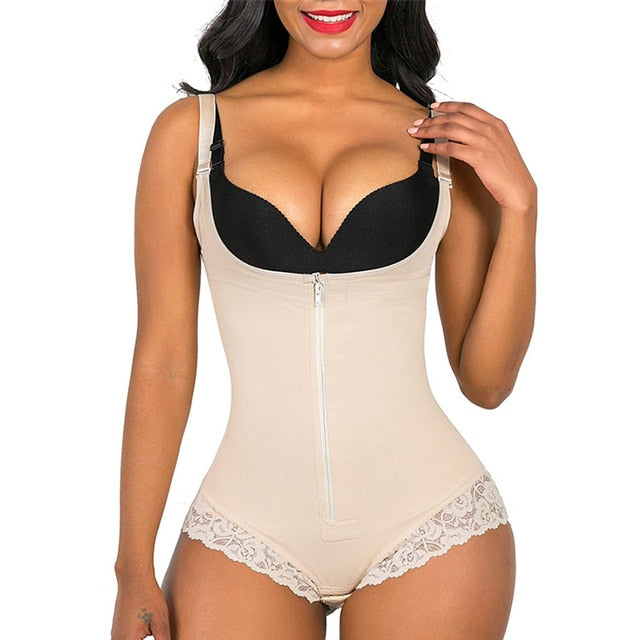 Body Shaper Women Waist Trainer Butt Lifter Flat Stomach Slimming Binders Bodysuit Sheath Belly Pulling Corset Panties Shapewear
