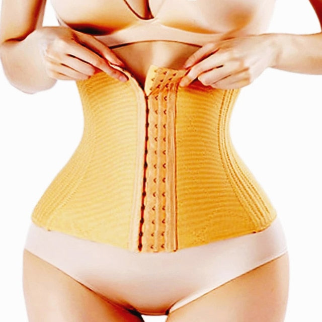 Dress Slimming Waist Trainer Modeling Belt Shapewear Waist Cincher Body Shaper Fat Compression Strap Girdles Firm Corset XXS XS