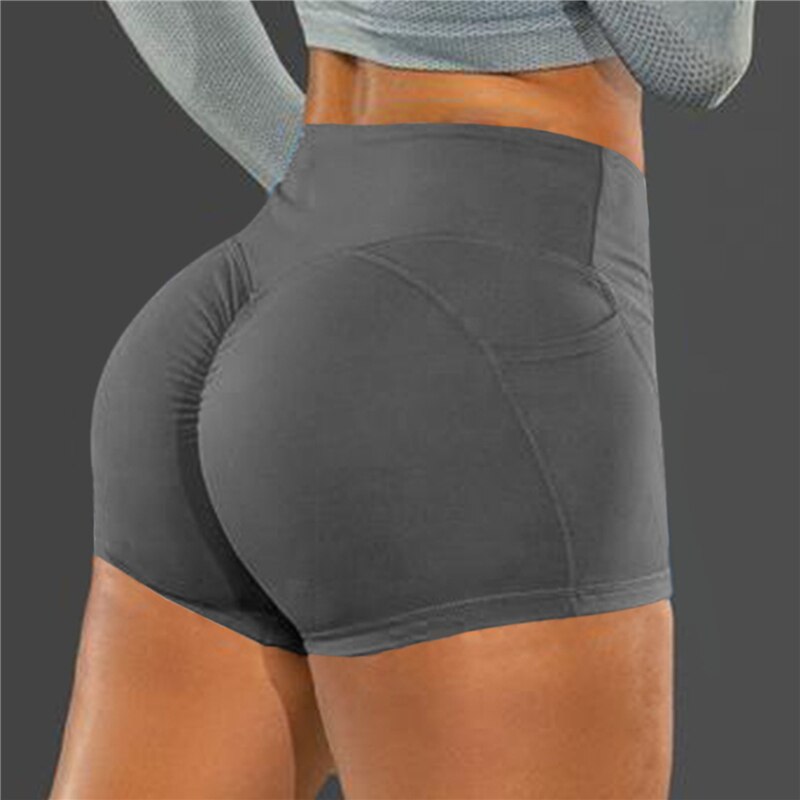 Women Workout Fitness Shorts Seamless Biker Shorts Women High Waist Female Clothing Push Up Short Elasticity Breathable 2023