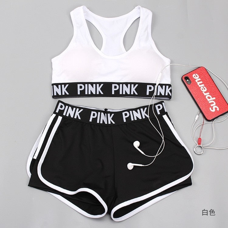 2020 new Gym Set Women Yoga Set  Women Workout Clothes Gym Wear Jogging Sport Set Women Fitness Clothing Conjunto Sport Mujer