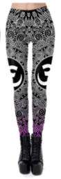 NADANBAO Seven Chakra Mandala Leggings Women Workout Pants Aztec Round OM Printed Leggins Fashion Outdoor Legins