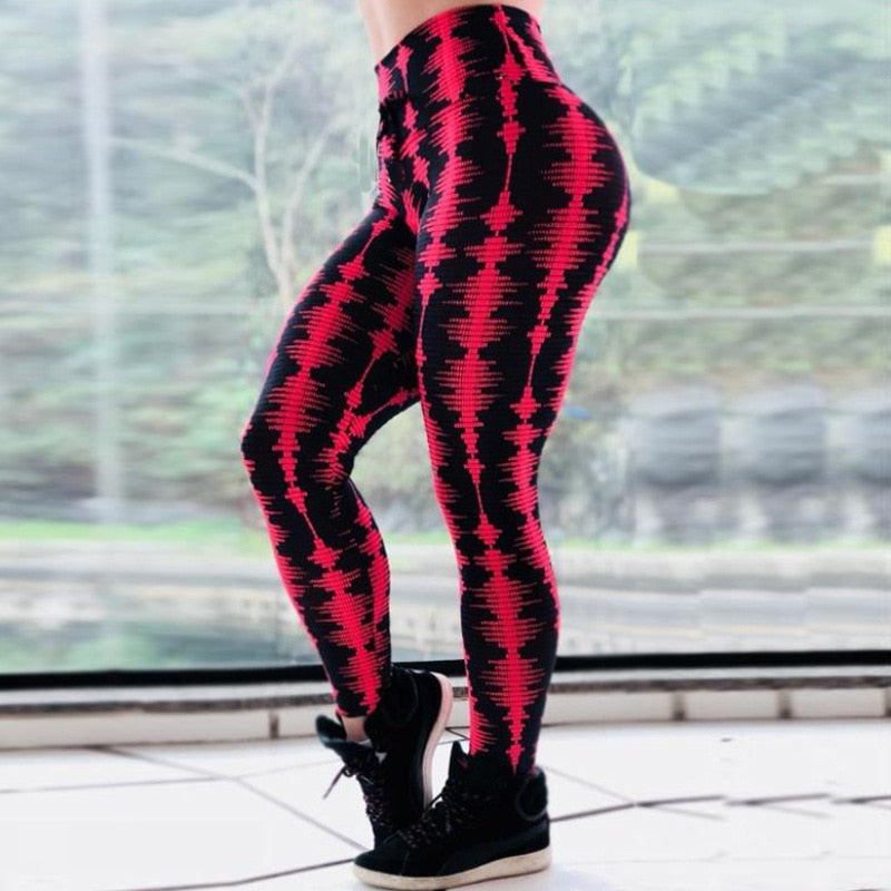 LAISIYI New Women 3D Print Leggins Women Workout Leggings High Waist Slim Fitness Legging Sporting 25 Styles Pants