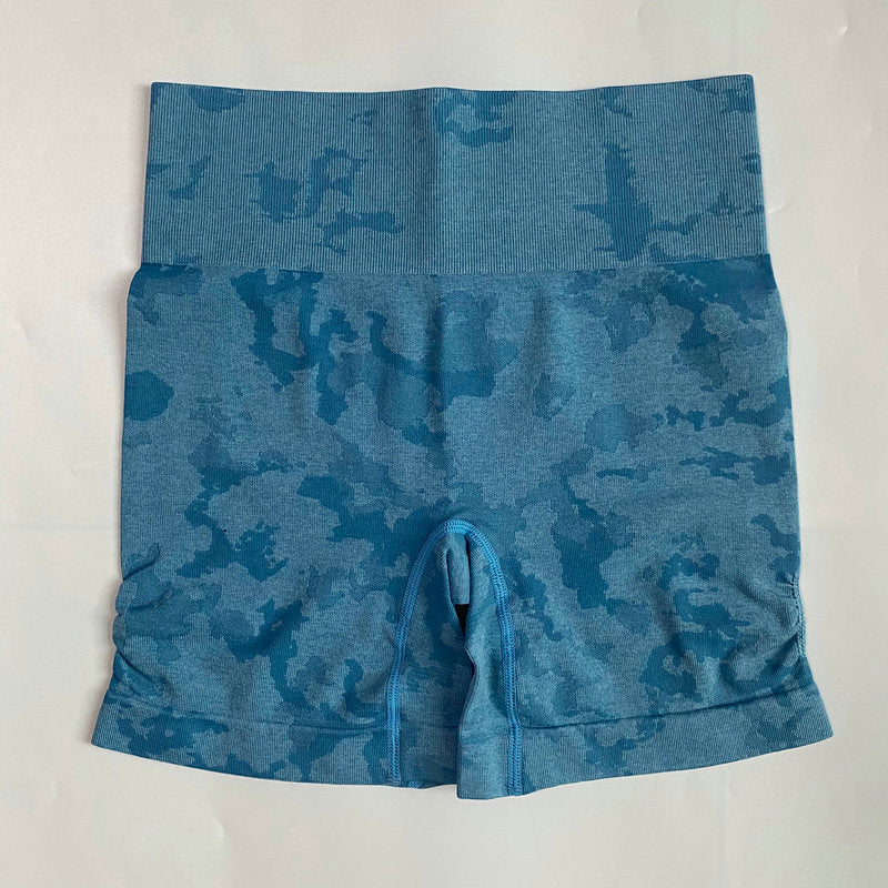 Adapt Camo Seamless Yoga Set For Women Workout Summer Clothes Sports Bra Fitness Shorts Leggings Gym Clothing Outfit Shorts Set