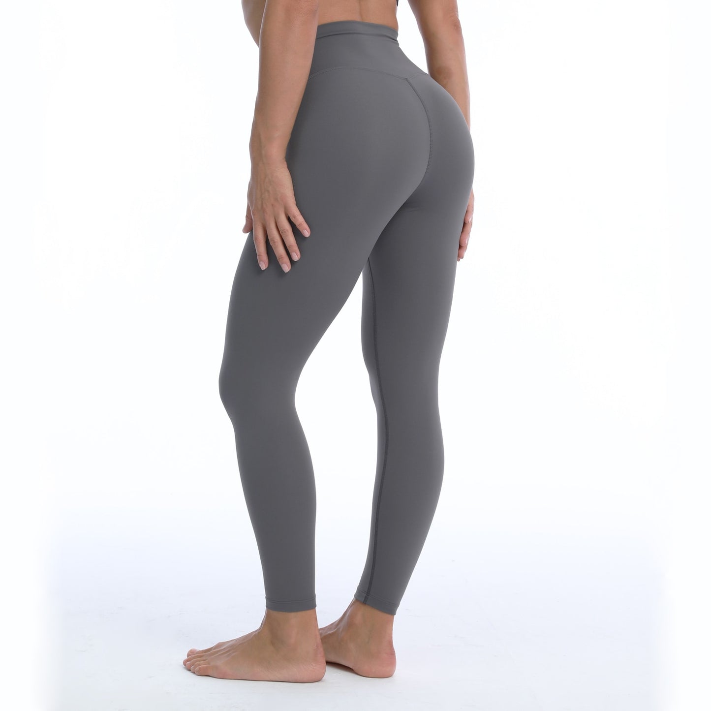 Nepoagym 28 Inch Inseam RHYTHM Women Workout Leggings Full Length No Front Seam Buttery Soft Yoga Pants Gym Tights
