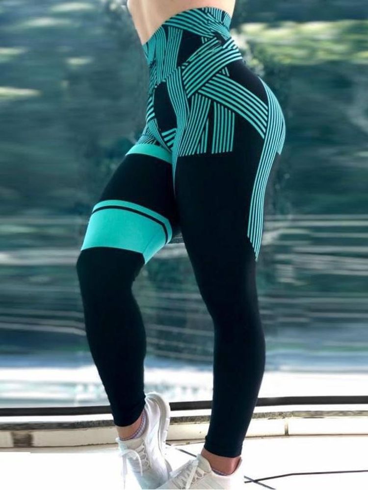 LAISIYI New Women 3D Print Leggins Women Workout Leggings High Waist Slim Fitness Legging Sporting 25 Styles Pants