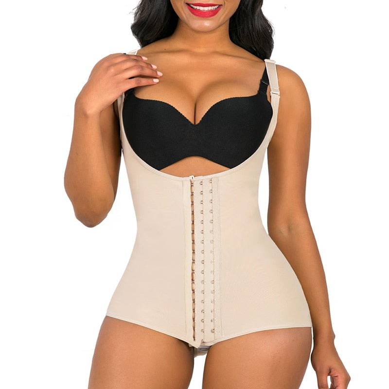 Body Shaper Women Waist Trainer Butt Lifter Flat Stomach Slimming Binders Bodysuit Sheath Belly Pulling Corset Panties Shapewear