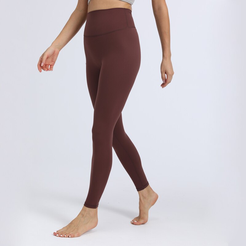 Nepoagym 28 Inch Inseam RHYTHM Women Workout Leggings Full Length No Front Seam Buttery Soft Yoga Pants Gym Tights