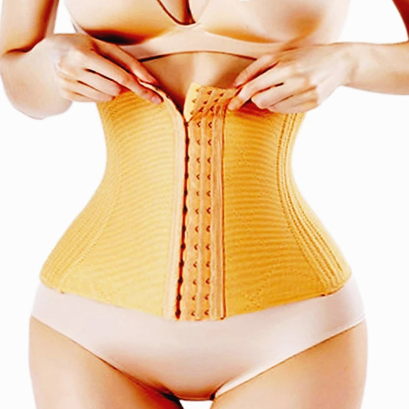 Dress Slimming Waist Trainer Modeling Belt Shapewear Waist Cincher Body Shaper Fat Compression Strap Girdles Firm Corset XXS XS