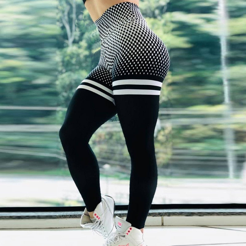 LAISIYI New Women 3D Print Leggins Women Workout Leggings High Waist Slim Fitness Legging Sporting 25 Styles Pants