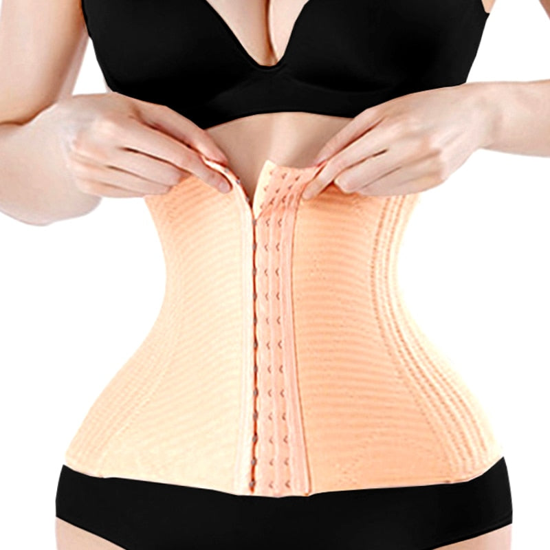 Dress Slimming Waist Trainer Modeling Belt Shapewear Waist Cincher Body Shaper Fat Compression Strap Girdles Firm Corset XXS XS