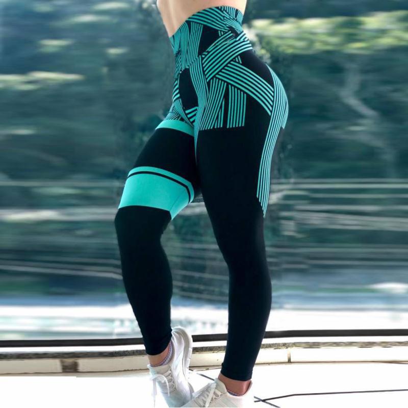 LAISIYI New Women 3D Print Leggins Women Workout Leggings High Waist Slim Fitness Legging Sporting 25 Styles Pants