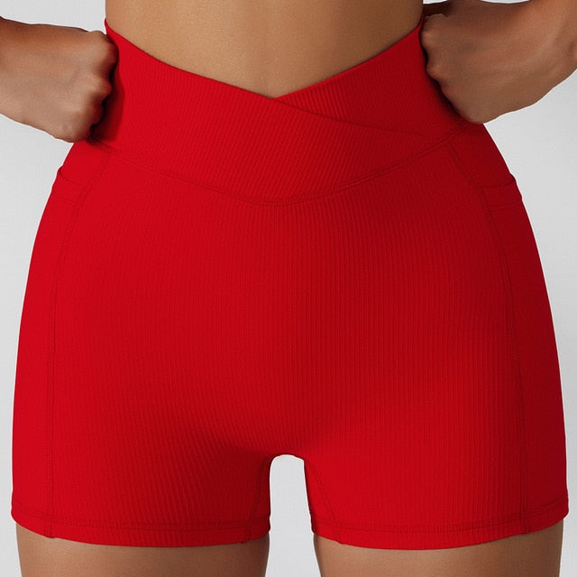 Seamless Shorts For Women Push Up Booty Workout High Waist Shorts Fitness Sports Short Gym Clothing Summer Yoga Shorts Active