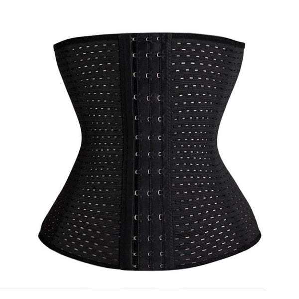 YBFDO Women Waist Trainer Body Shapers Slimming Belt Three Breasted Sexy Shapewear Weight Loss Sport Workout Body