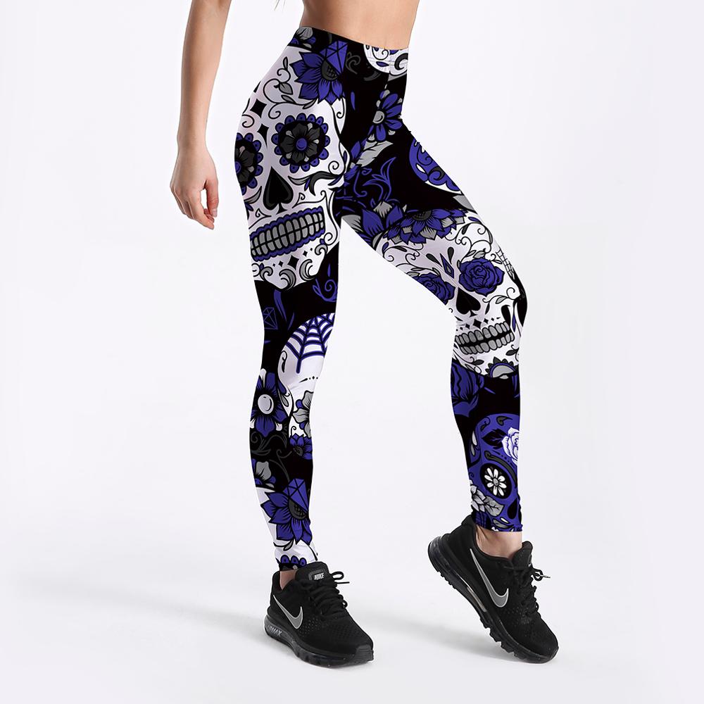 20 styles Women Fashion Legging Skull Head Love Mask Blood Printing leggings Slim High Waist Leggings Woman Sexy Pants