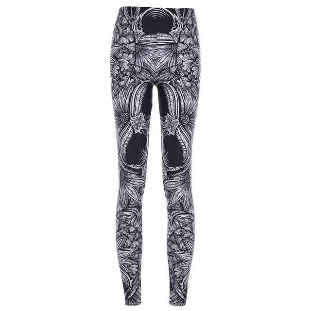 20 styles Women Fashion Legging Skull Head Love Mask Blood Printing leggings Slim High Waist Leggings Woman Sexy Pants