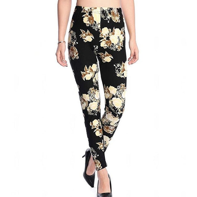 Women Comic Leggings Cartoon Printed Leggins high Stretch Girls Legging Punk Rock Leggin Disco Pants Evening Clubwear 9 styles