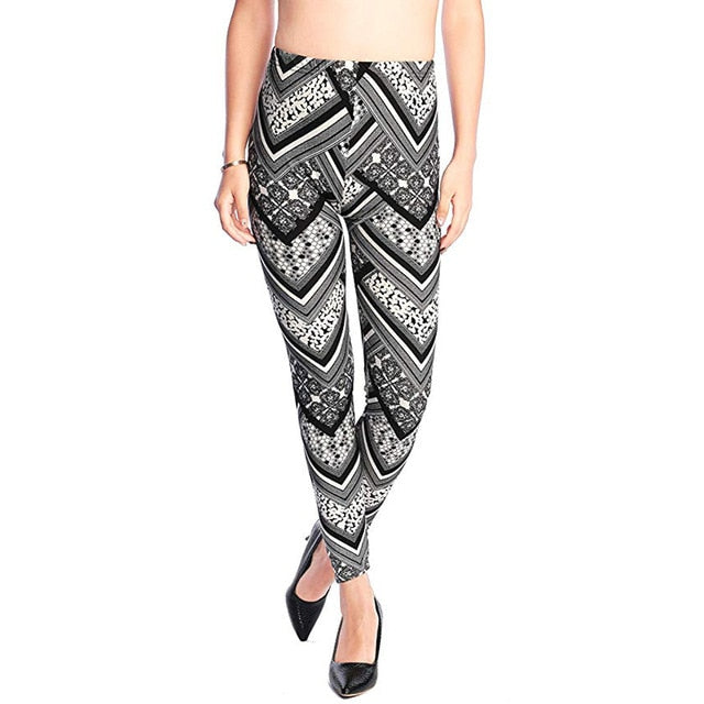 Women Comic Leggings Cartoon Printed Leggins high Stretch Girls Legging Punk Rock Leggin Disco Pants Evening Clubwear 9 styles
