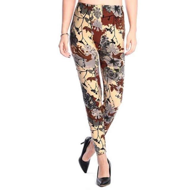 Women Comic Leggings Cartoon Printed Leggins high Stretch Girls Legging Punk Rock Leggin Disco Pants Evening Clubwear 9 styles