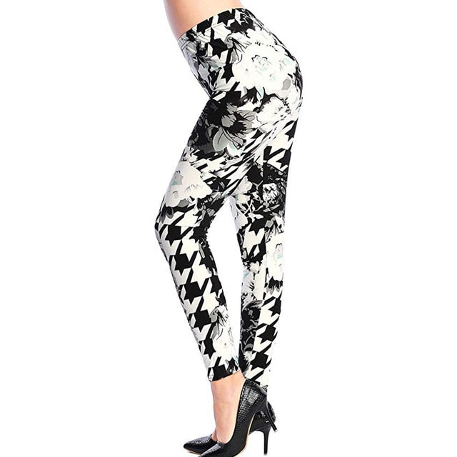 YSDNCHI 2020 Camouflage Womens for leggins Graffiti Style Slim Stretch Trouser Army Green Leggings Deportes Pants K085