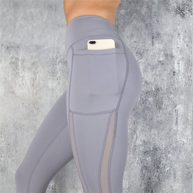 SVOKOR Fitness Women Leggings Push up Women High Waist Pocket Workout Leggins 2019 Fashion Casual Leggings Mujer 3 Color