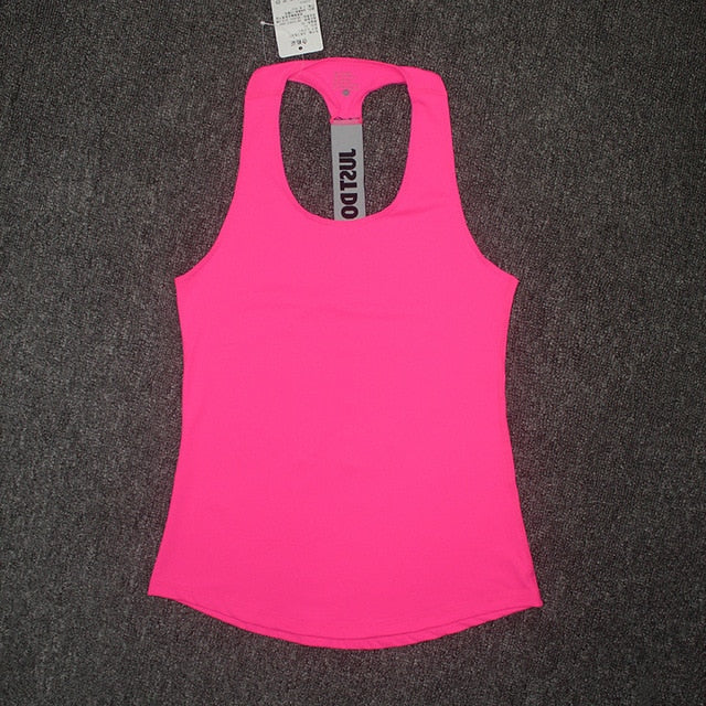 Women Sport tank Tops For Gym Vest Top Fitness Sleeveless T Shirt Sports Wear Yoga tank top Clothes Gym Vest Running workout