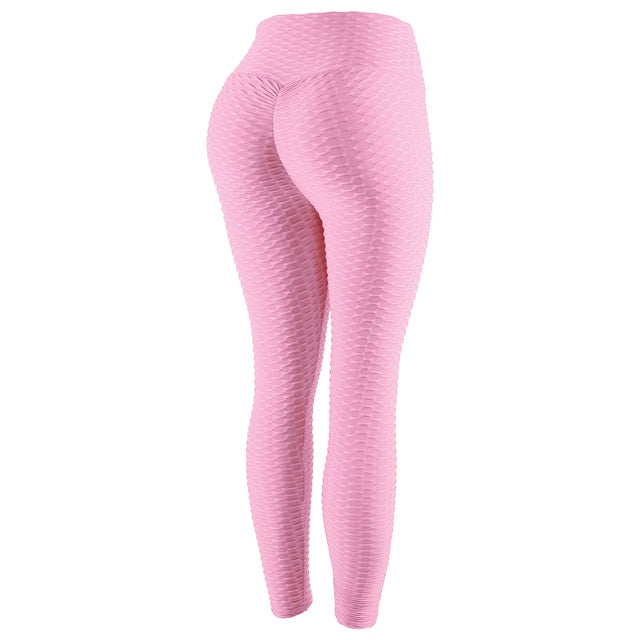 Push Up Leggings Women Fitness Work Out Leggins Womens Gym Sexy Legging Anti Cellulite Sports Black Pink High Waist Females Soft