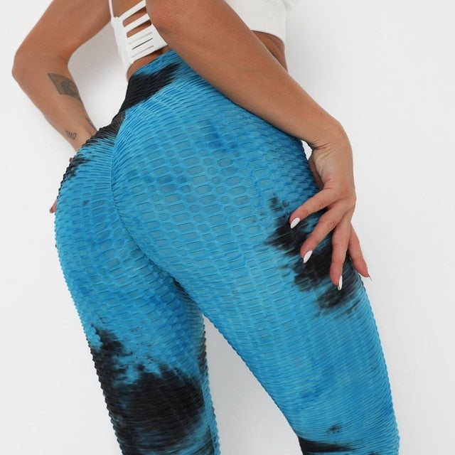 Women Sport leggings Gym Exercise High Waist Fitness leggins High elasticity Tights Running Athletic Trousers push up Yoga pants