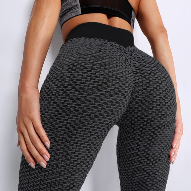 Women Sport leggings Gym Exercise High Waist Fitness leggins High elasticity Tights Running Athletic Trousers push up Yoga pants