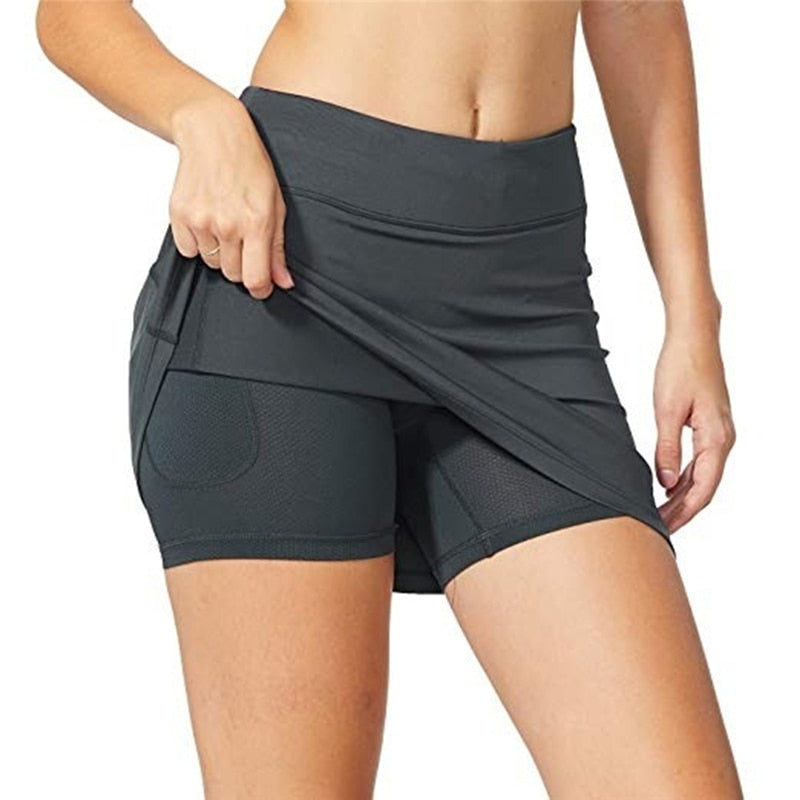 Active Skorts Skirt Skirts Womens Plus Size Pencil Skirts Womens Running Tennis Golf Workout Sports Natural Clothes