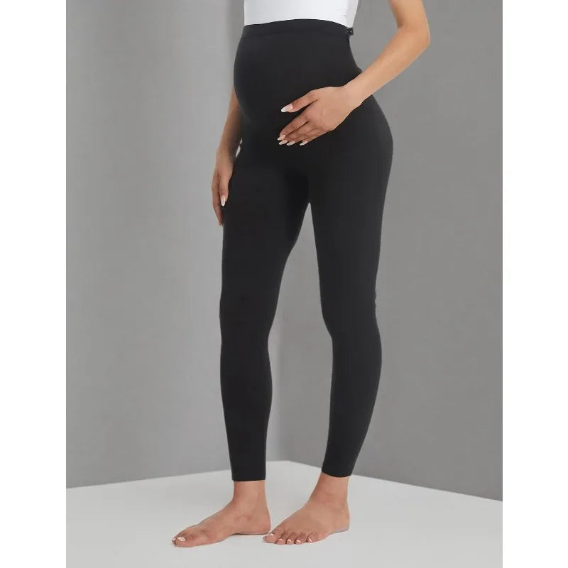 Maternity Leggings Over The Belly 25"- Buttery Soft Workout Activewear Yoga Womens Pregnancy Pants.для беременных,임산부,임산부 바지