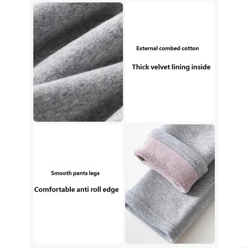 Pregnancy Leggings With Wide Elastic Waistband Breathable Cotton Thermal Tights For Exercise And Maternity Fashion 15UB