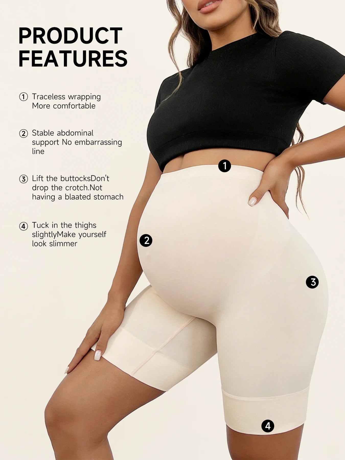 Maternity Leggings Short High Waist Sport Hip Clothes Pregnant Woman Yoga Fitness Sports Clothing Slim Fashion Shorts Clothes