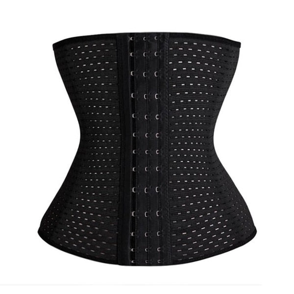 YBFDO Women Waist Trainer Body Shapers Slimming Belt Three Breasted Sexy Shapewear  Weight Loss Sport Workout Body