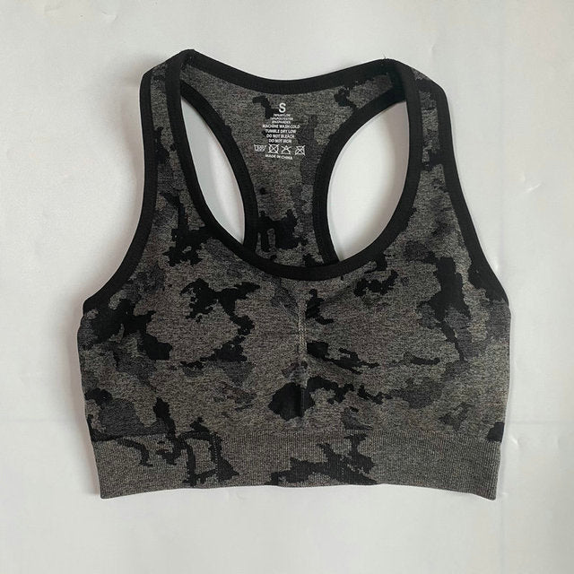Adapt Camo Seamless Yoga Set For Women Workout Summer Clothes Sports Bra Fitness Shorts Leggings Gym Clothing Outfit Shorts Set