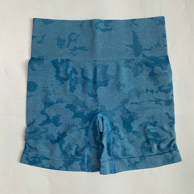Adapt Camo Seamless Yoga Set For Women Workout Summer Clothes Sports Bra Fitness Shorts Leggings Gym Clothing Outfit Shorts Set