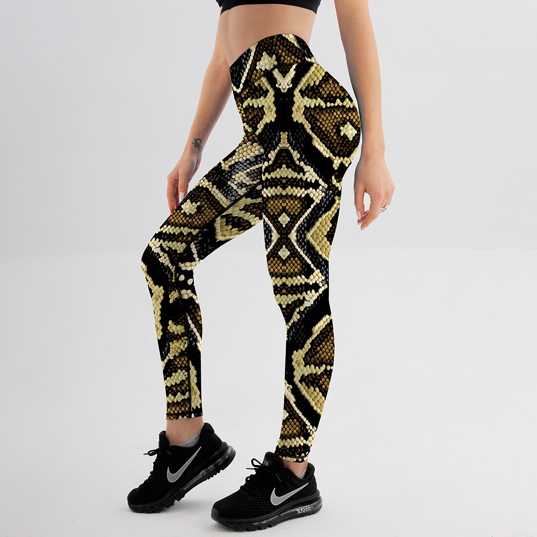 New Sexy High Waist Fitness Printed Leggings Women Workout Push Up Legging Fashion Bodybuilding Jeggings Women Pants