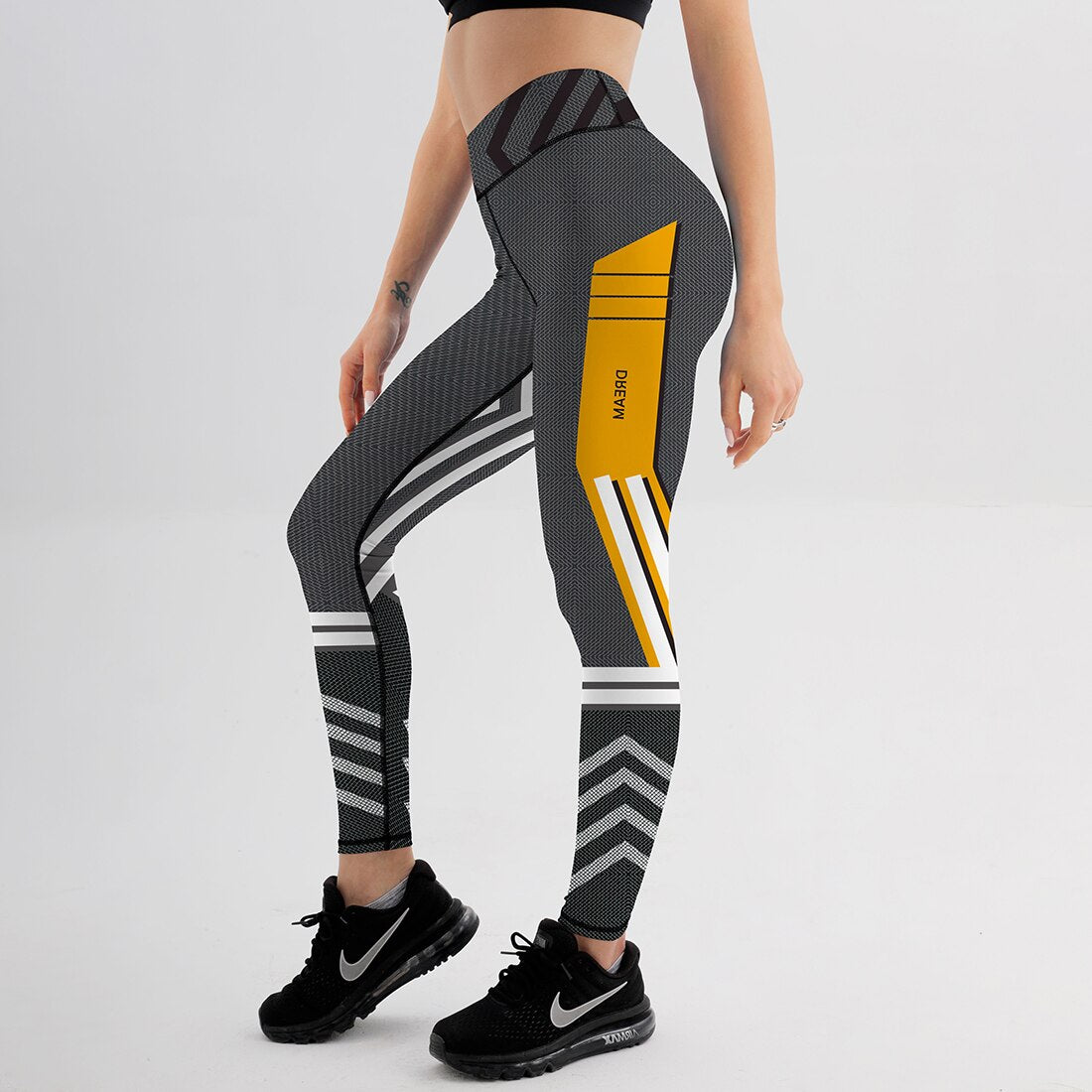 New Sexy High Waist Fitness Printed Leggings Women Workout Push Up Legging Fashion Bodybuilding Jeggings Women Pants