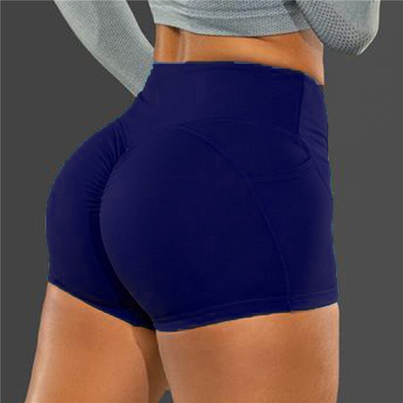 Women Workout Fitness Shorts Seamless Biker Shorts Women High Waist Female Clothing Push Up Short Elasticity Breathable 2023