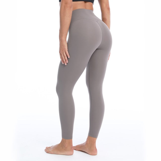 Nepoagym 28 Inch Inseam RHYTHM Women Workout Leggings Full Length No Front Seam Buttery Soft Yoga Pants Gym Tights
