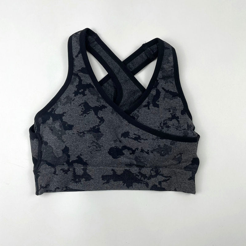 Adapt Camo Seamless Yoga Set For Women Workout Summer Clothes Sports Bra Fitness Shorts Leggings Gym Clothing Outfit Shorts Set