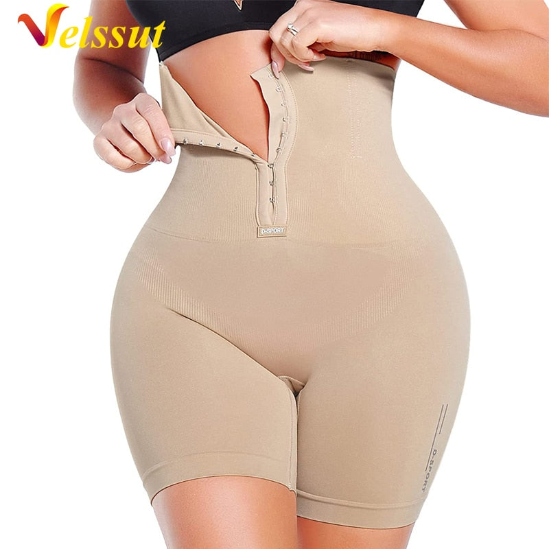 Velssut Spanxdex Shapewear for Women Faja Tummy Control Panties Hight Waist Body Shaper Underwear Adjustable Waist Cincher Brief