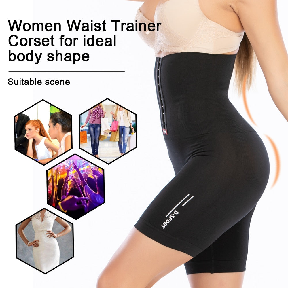 Velssut Spanxdex Shapewear for Women Faja Tummy Control Panties Hight Waist Body Shaper Underwear Adjustable Waist Cincher Brief