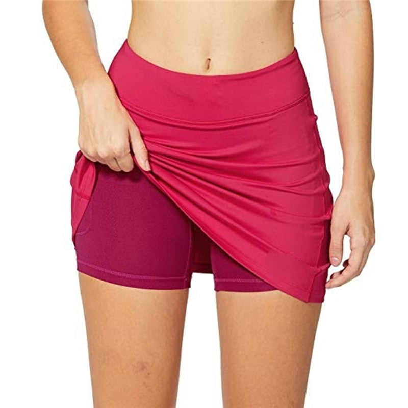 Active Skorts Skirt Skirts Womens Plus Size Pencil Skirts Womens Running Tennis Golf Workout Sports Natural Clothes