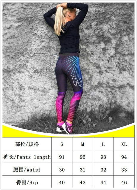 Sexy Women Yo-ga Pants Women Leggings Workout Sports Running Leggings Sexy Push Up Gym Wear High Waist Fringe Elastic Slim Pants